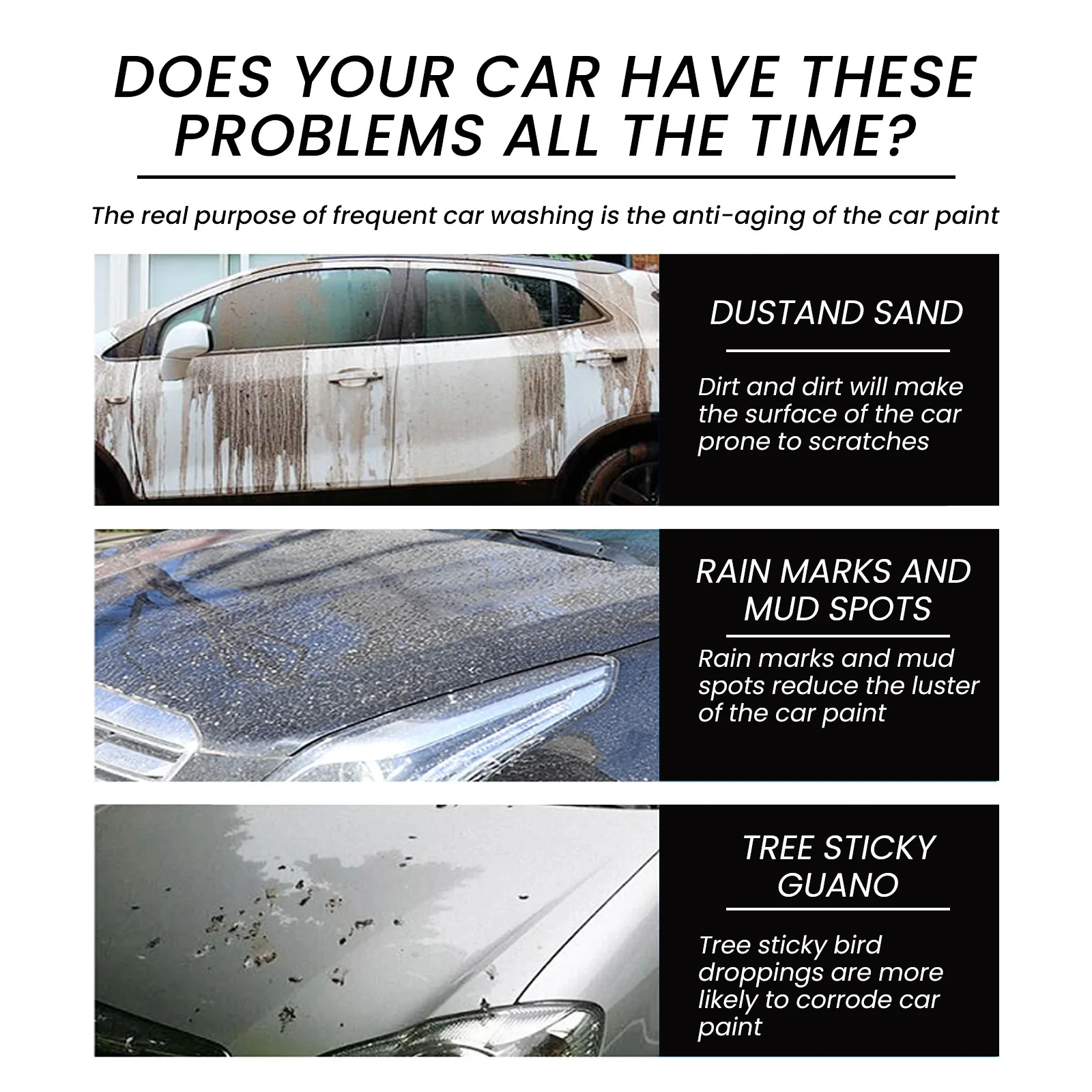 Coating agent 3-in-1 car dust cleaning and decontamination cleaning and polishing new brightening maintenance car paint 100ml