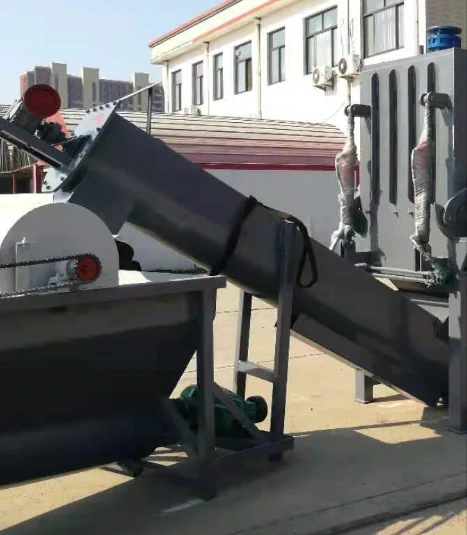 Screw Loader For Plastic Recycle Machine Plastic Recycling Screw Feeder Extrusion Machine