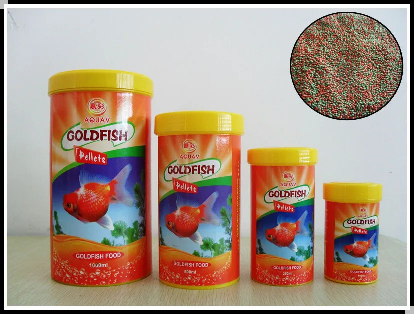 AquaV supports customized high nutrition and high protein Bagged high-quality goldfish pellets for fish