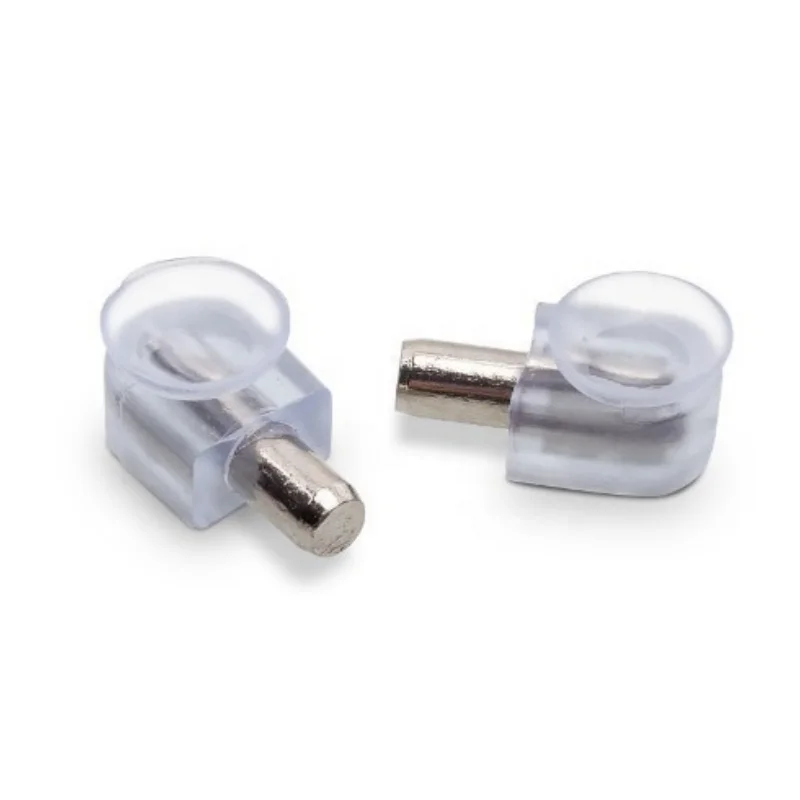 Furniture M5 M6 Glass Pin Support Durable Suction Cup Shelf Connector Kitchen Plastic Shelf Support Glass plate holder