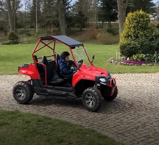 Вездеходный автомобиль внедорожник легальный на бензиновом двигателе ATV UTV 200cc детский квадроцикл спортивные тележки для продажи