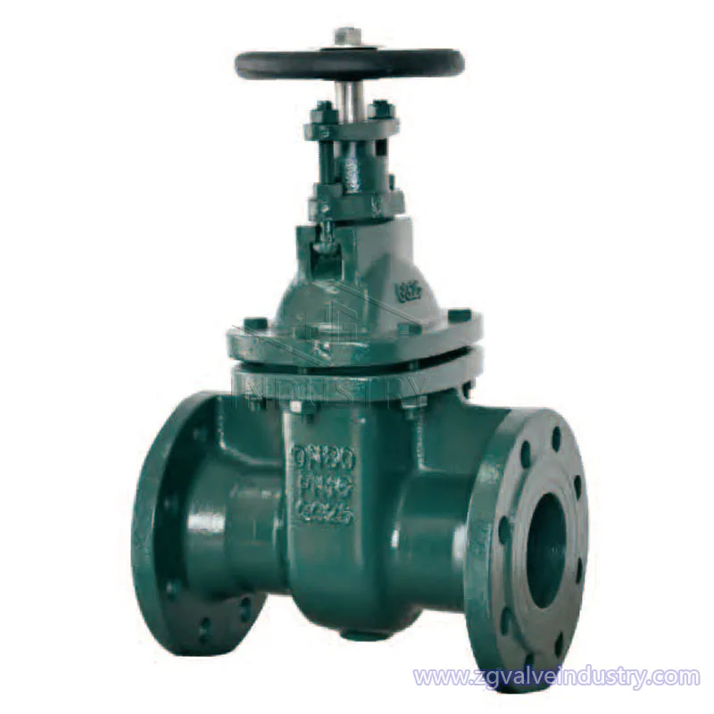 A1l Sizes Available DIN F5 PN10/PN16 Cast Iron/Ductile Iron Non-Rising Stem Hard Seal Gate Valve
