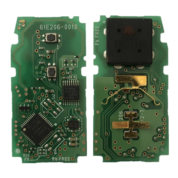 Smart Key for Toyota C-HR Genuine Smart Key Remote PCB 2018 2 Buttons 433mhz 61E206-0010 MDL BR2EX P4  00 00 A9 A9