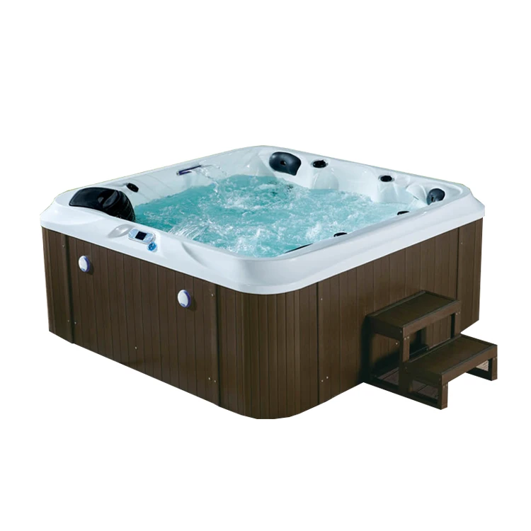 Hot sale Chinese Outdoor Garden Spa Tub Hot Tub Massage Spa Bathtub Walk In