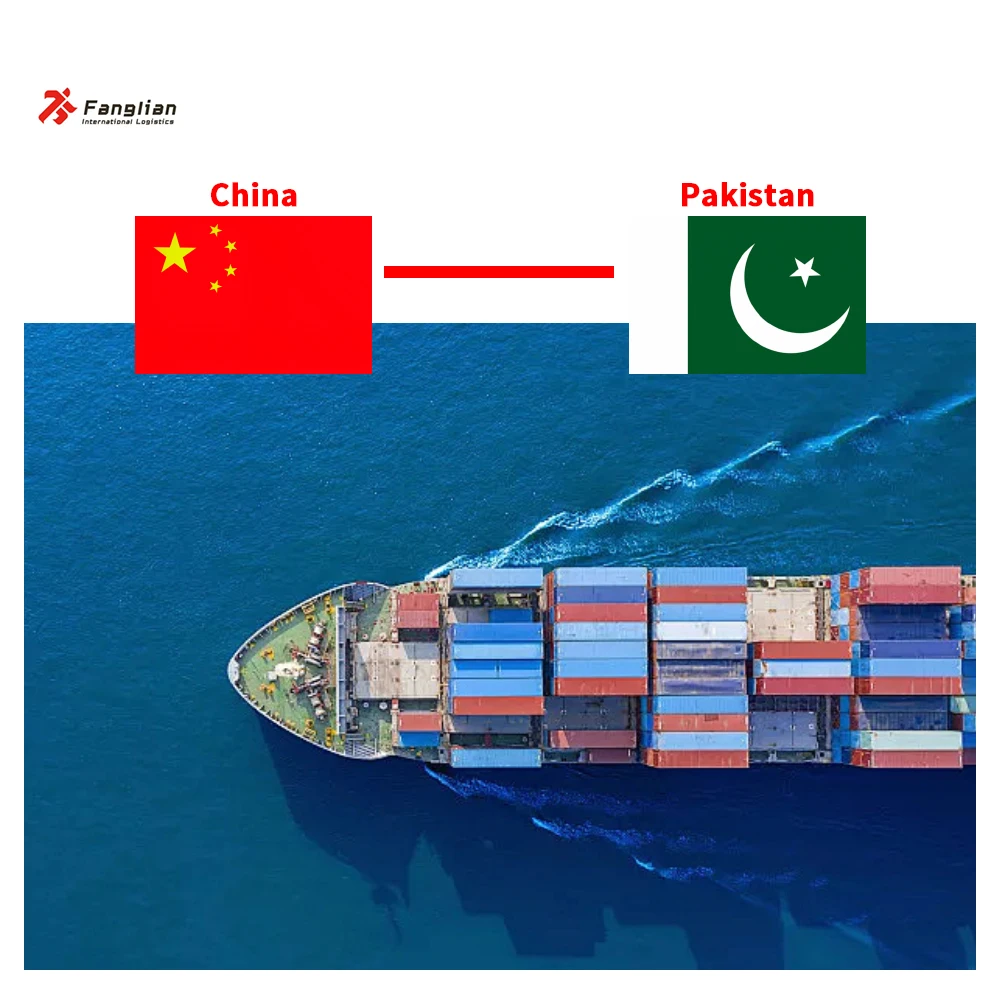 China Logistic Company Seafreight Forward Shipping Agent DDU Cheapest Express Freight Forwarder China To Pakistan