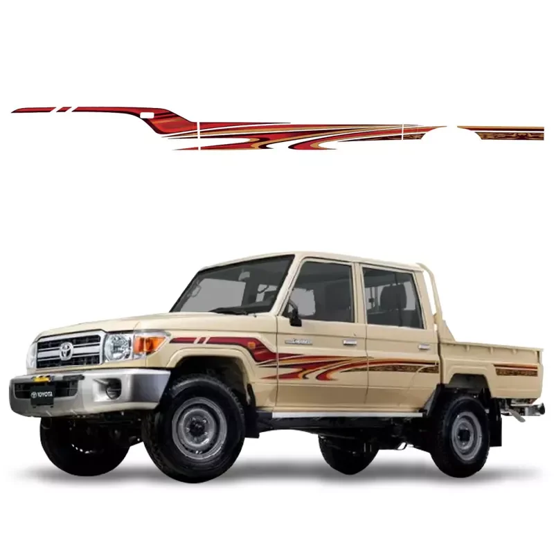 2023 New Type Car Sticker Custom badges emblems Car Decal Wholesale For Prado  Cheapest