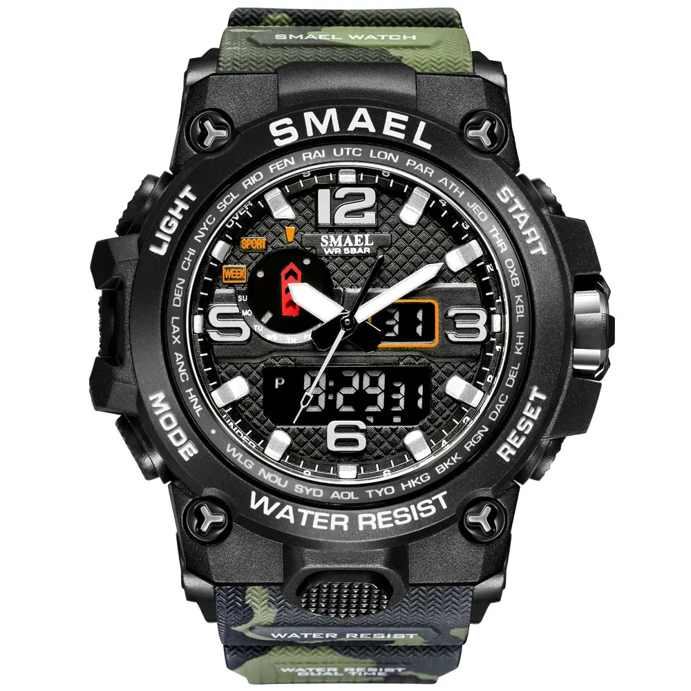 Raymons Smael 1545D watches custom logo luxury digital men military sport limited original watches brand