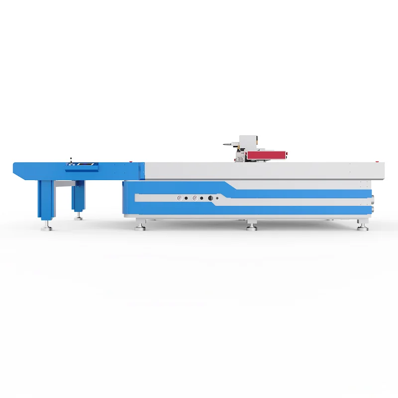 Popular manual fabric cutting machine Vibrative Cnc Knife +ccd Router Eva Cutting Machine