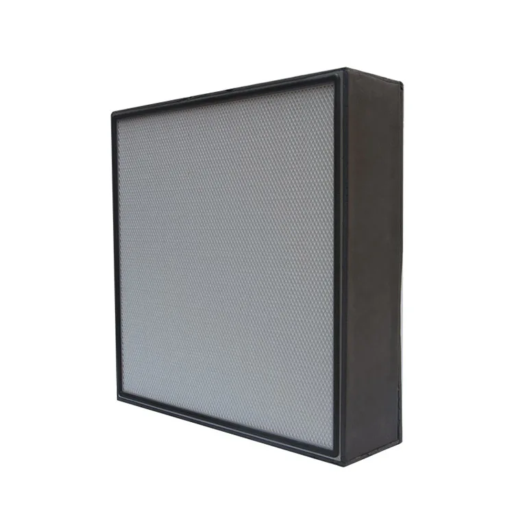 Good Ventilation Performance HEPA Air Filter with Hood Disposable Mini Pleat Filter
