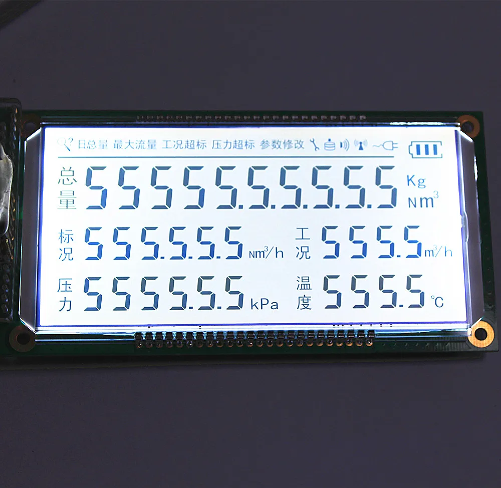 Заводская 7-сегментный ЖК-дисплей модуль