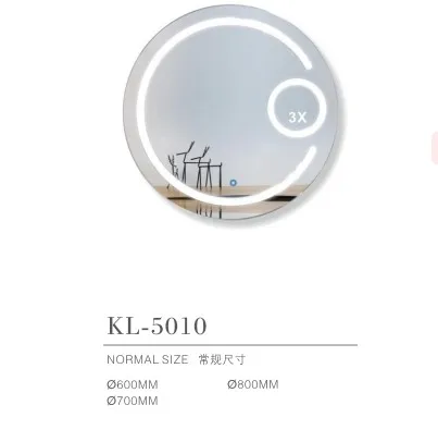 Hot sale Hotel Luxury Wall Mounted Smart Mirror LED Vanity Bathroom