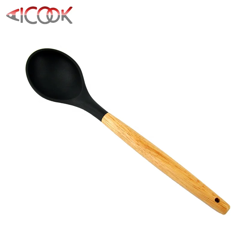 Food grade silicone non-scratching kitchen tools and utensils