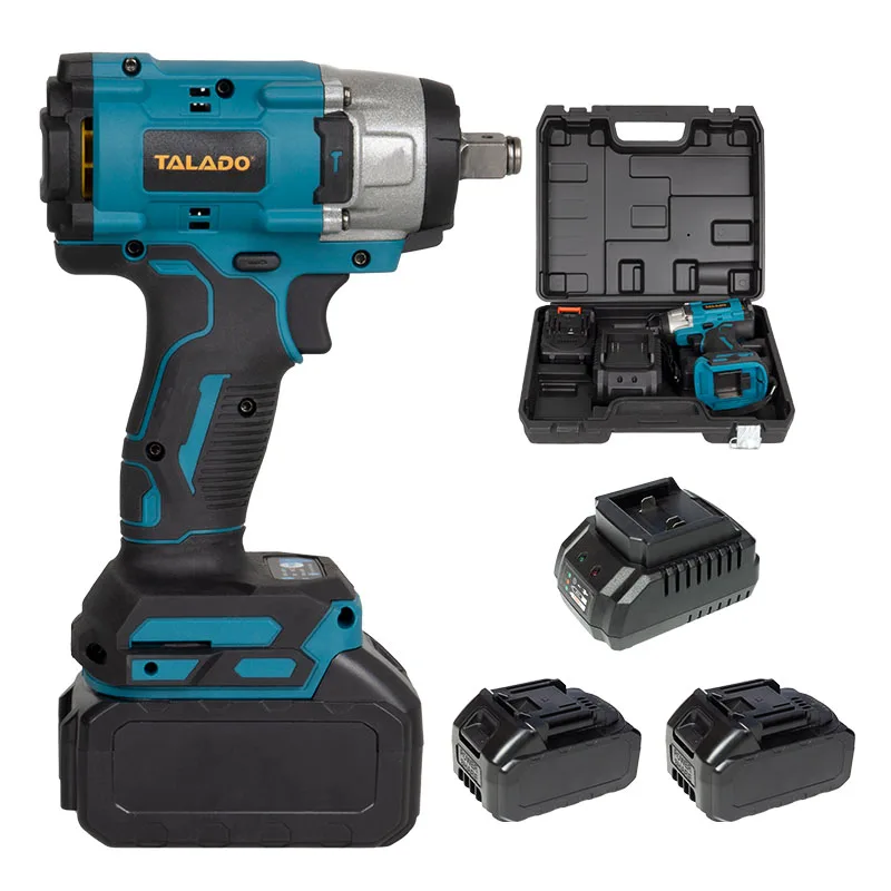 High Power Wrench Brushless Motor Powerful Electric Wrench High Performance Lithium Battery Cordless Wrench