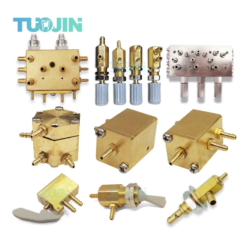 Wholesale Dental Chair Accessories Connector Dental Handpiece Conversion Head Dental Light Switch Foot Switch
