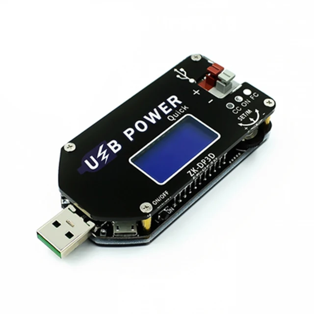Регулируемый USB-модуль источника питания с цифровым управлением контроллер скорости генератора постоянного тока для мобильного телефона 15 Вт