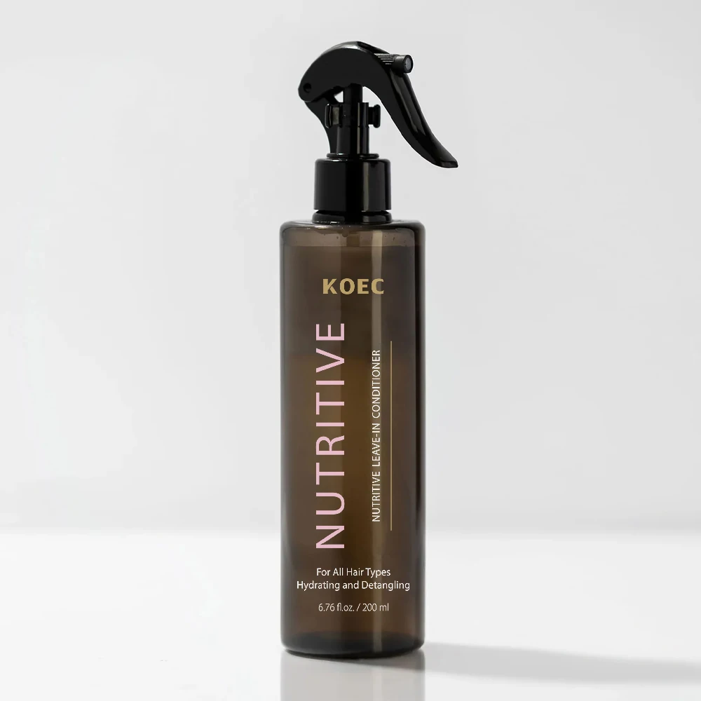 KOEC Nutritive Leave-In Conditioner Shine Repairs the Colored Bleach Hair Strands Protect Hair Color Provide Thermal Protection