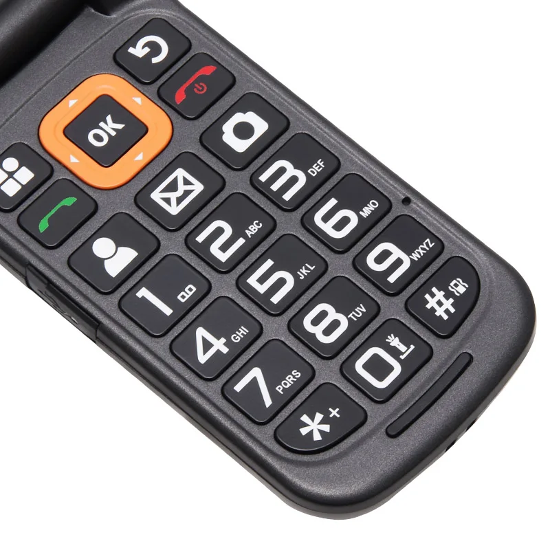 Разблокированный телефон-раскладушка UNIWA V909T, экран 2,8 дюйма, 4G LTE, с клавиатурой, сотовый телефон, сотовые телефоны