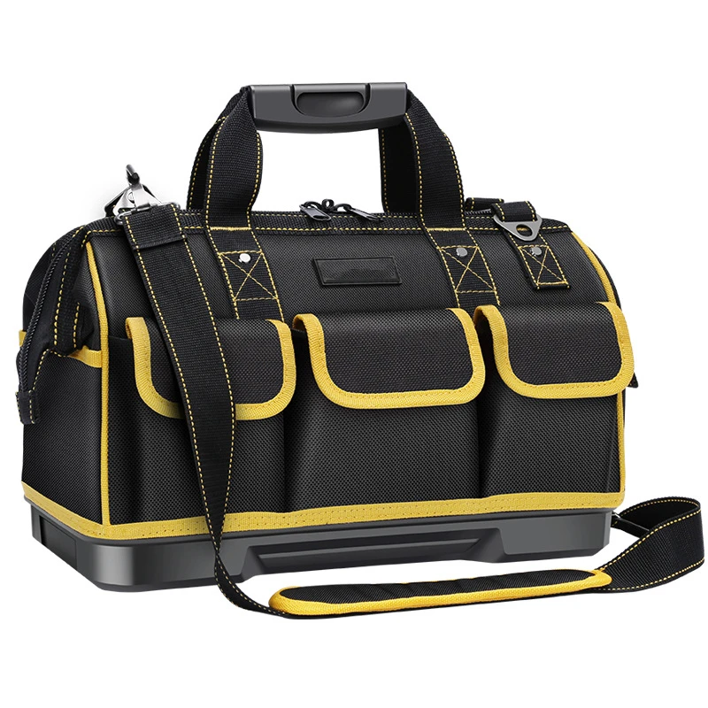 Multifunctional portable tool bag thickened heavy duty canvas tool bag
