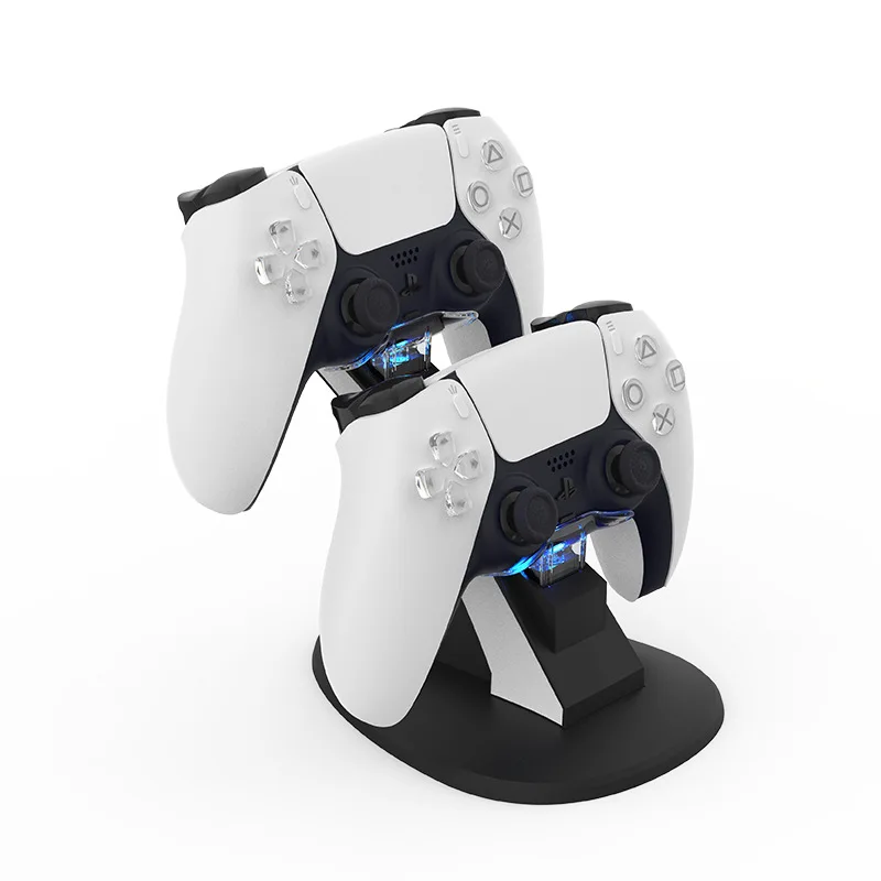 Зарядная док-станция для контроллера PS5 с двойной зарядкой контроллеров Sony Playstation 5 геймпад