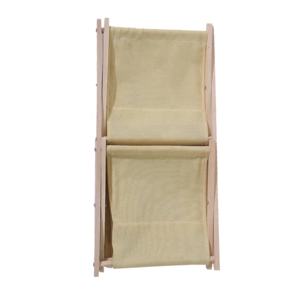 3 слоя складной тканевый металлический стеллаж для хранения деревянный выставки товаров кассеты рабочего стола журнальная стойка держит