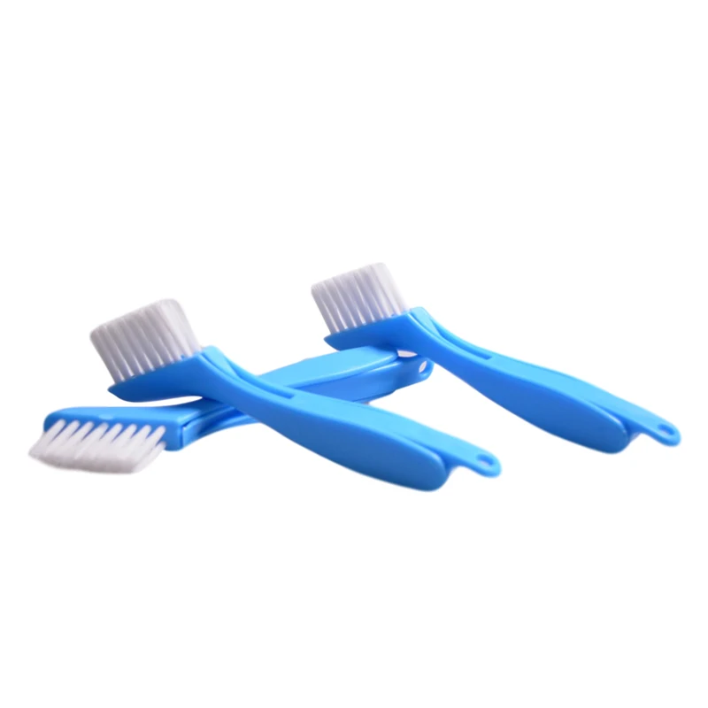 Folding Slot Side Seam Brush Air Conditioning Outlet Brush Car Wheel Detail Wash Brush With Plastic Handle