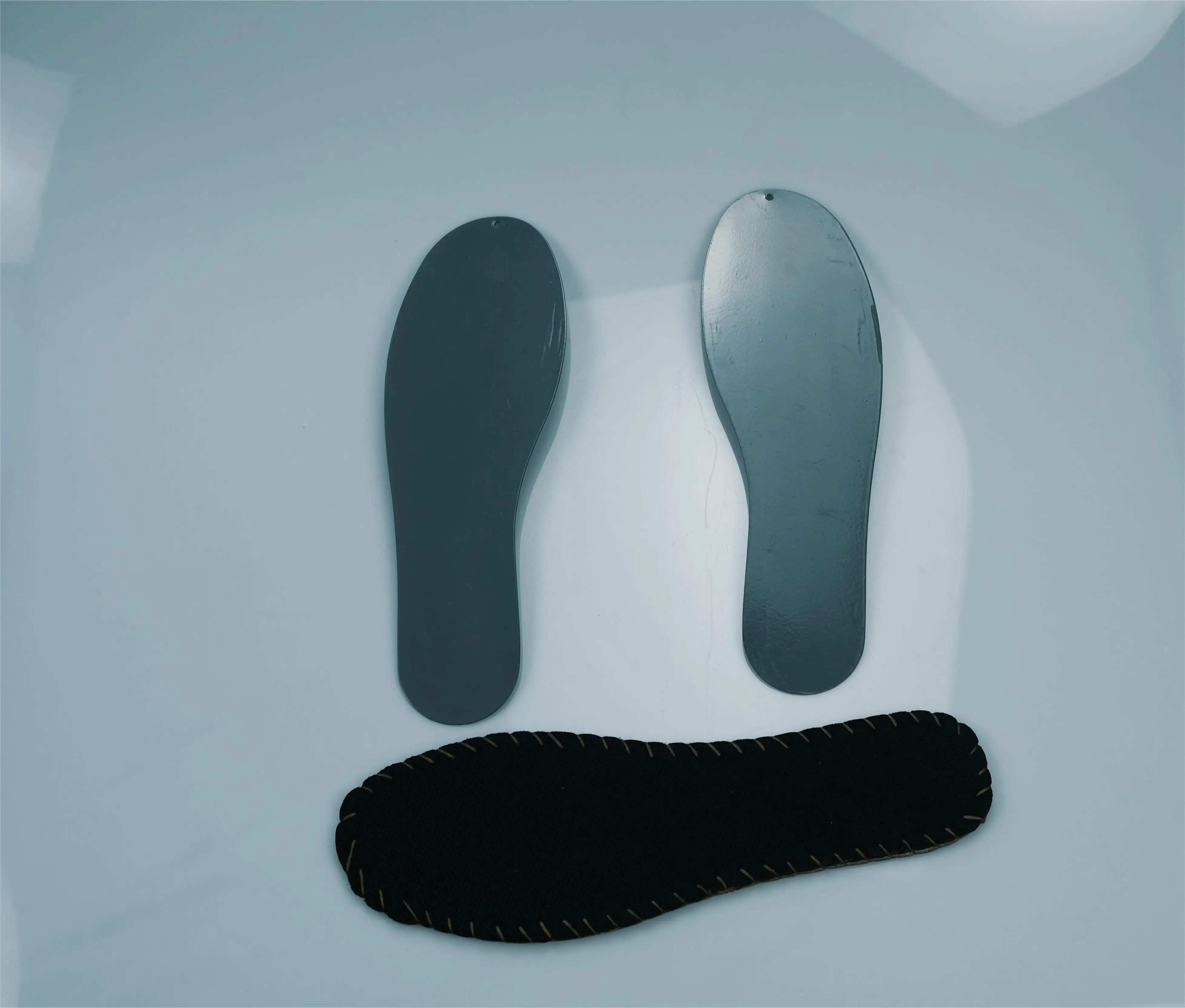 EN16949 Stainless steel labor protection insoles for anti nail, anti smashing, and anti piercing on construction sites