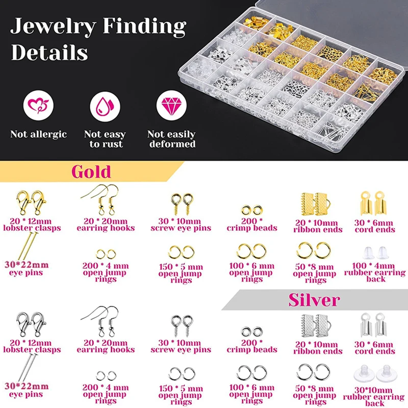 Jewelry Making Supplies Earring  Jewelry Findings and Helping Hands for Jewelry Making and Repair