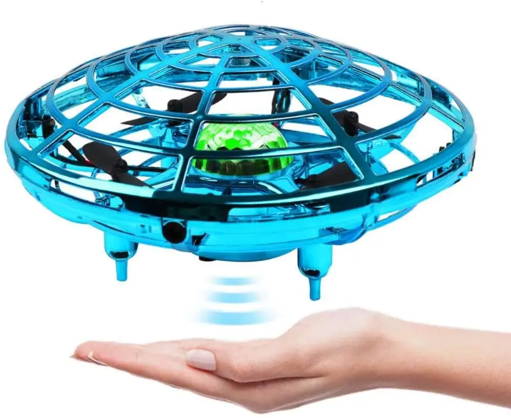 Kids Hand Operated Flying Ball Mini Helicopter for Kids and Adults Drone Toys with 360 Rotating