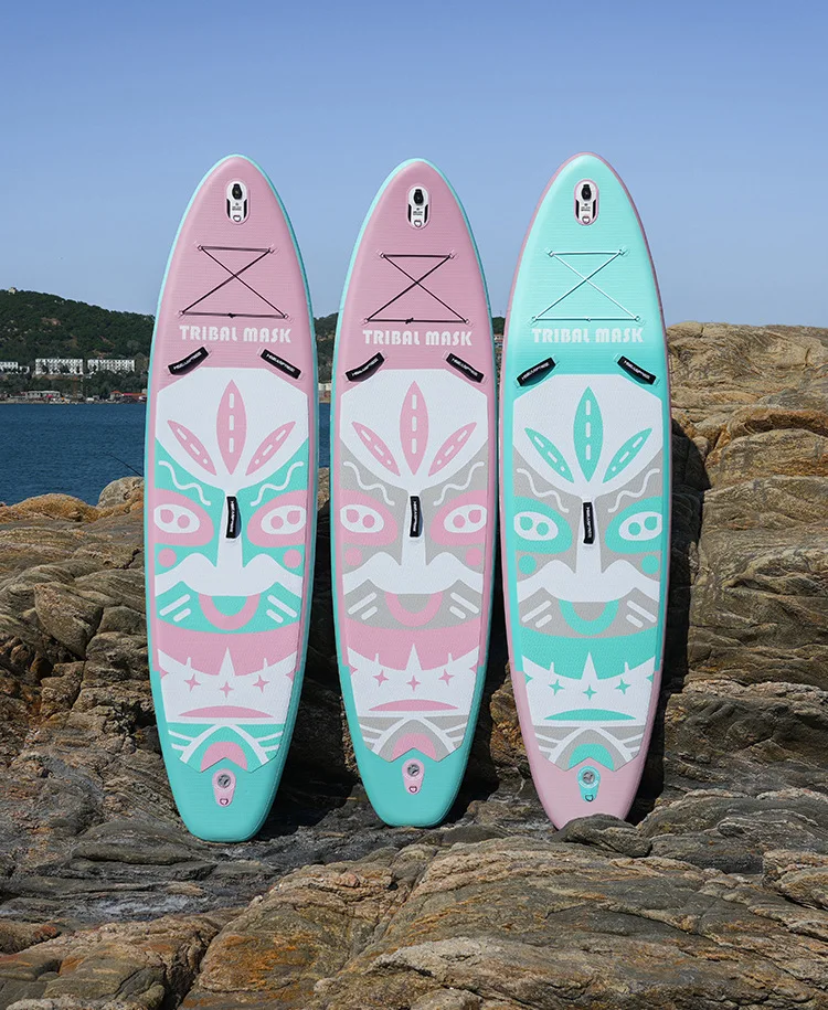 Inflatable paddleboard pvc surfboard stand-up racing wakeboard inflatable board