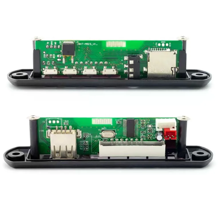 Hot selling MP3 Blue tooth decoding board module 12V car music player radio audio decoder motherboard with USB remote control FM