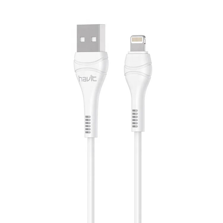 Cb705 Havit Usb к свету-Ning Небьющийся зарядный кабель для телефона 2.1A быстрой зарядки Cabos видеоадаптер данных Дата-кабель зарядного устройства
