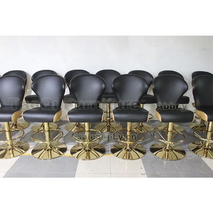 K982 VIP Casino Chair Bar Chair Adjustable Lift Club Furniture Metal Gaming Stool Slot Machine Poker Table Chair