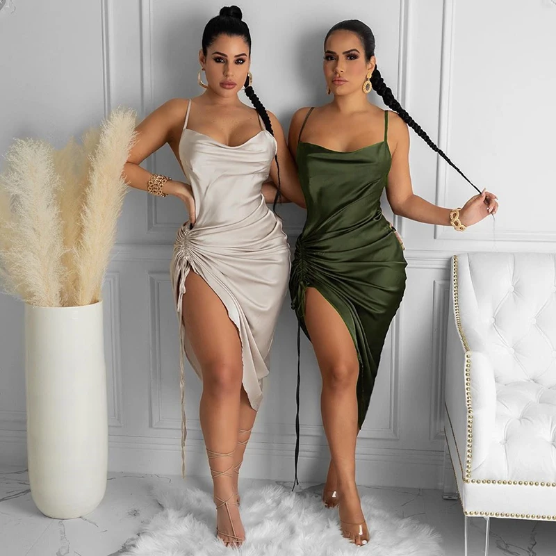 fashion trendy elegant ladies sexy clothing casual women summer dress 2021