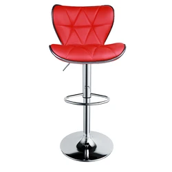 Custom Logo Modern Kitchen Counter Bar Stool Luxury adjustable Height Bar Chairs