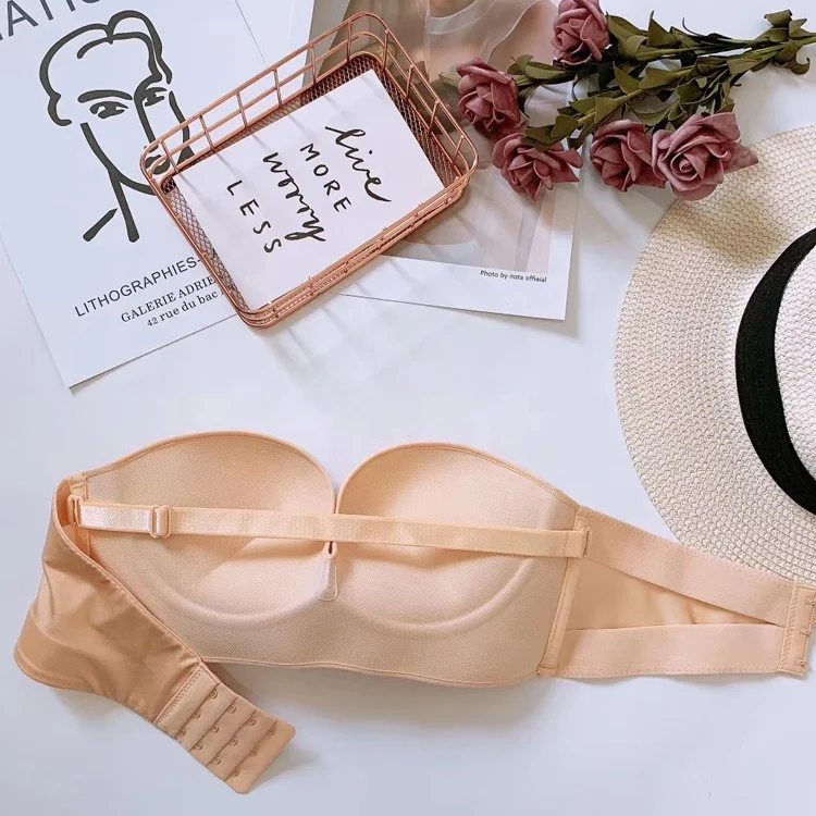 Dropshipping new products Strapless underwear women  seamless ladies  Invisible china bra