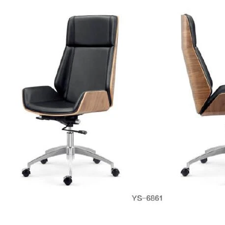 ULT-YS6861 confomtable вращающееся кресло руководителя для гнутья древесины спинка офисного стула коммерческая мебель использовать кожаное офисное кресло