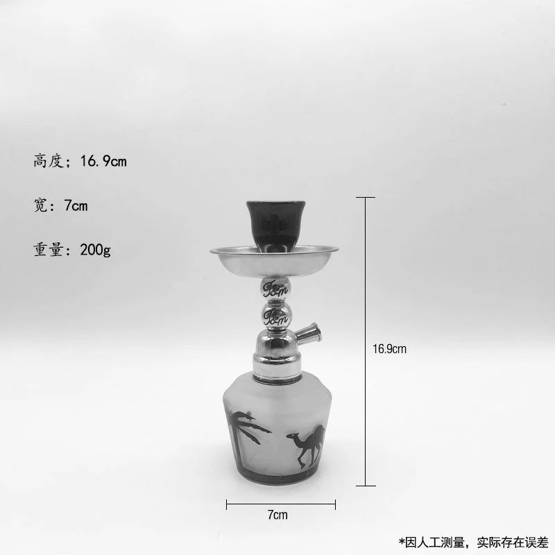 New Product Ideas 2024 Mini Portable Water Bottle Shisha Hookah Colorful Hookah