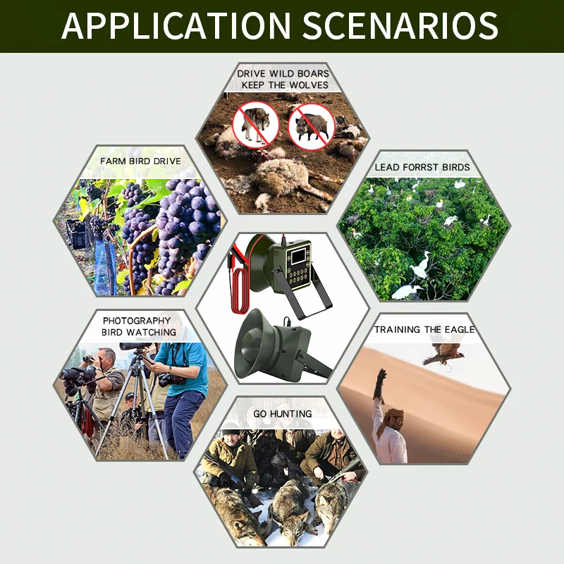 High Quality Electronic Hunting Songs Callers With Remember Timer