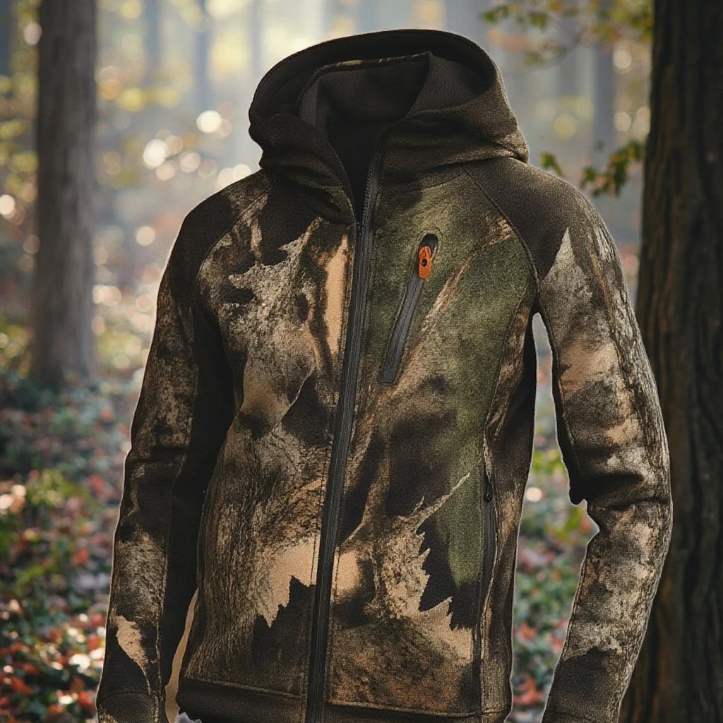 MereSports Merino Wool Hunting Jacket Thick Autumn Premium Outdoor Fleece Hunting Wear