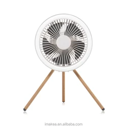 2022 New Arrival Portable  Rechargeable Long Lasting Household Tripod Fan Multifunctional Desktop Floor Fan Travel