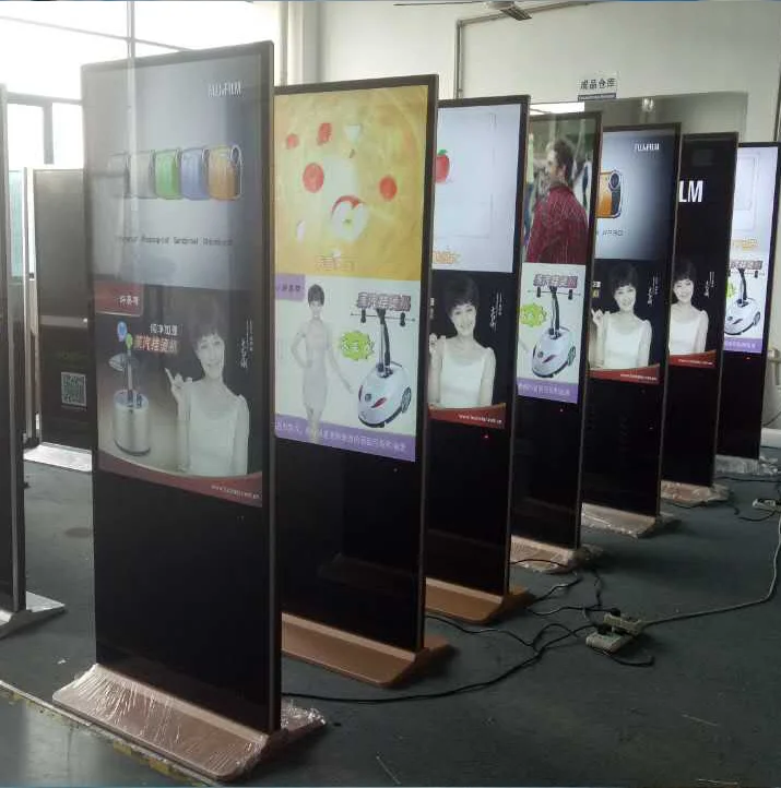 49 inch LCD vertical screen digital standee with advertising media player
