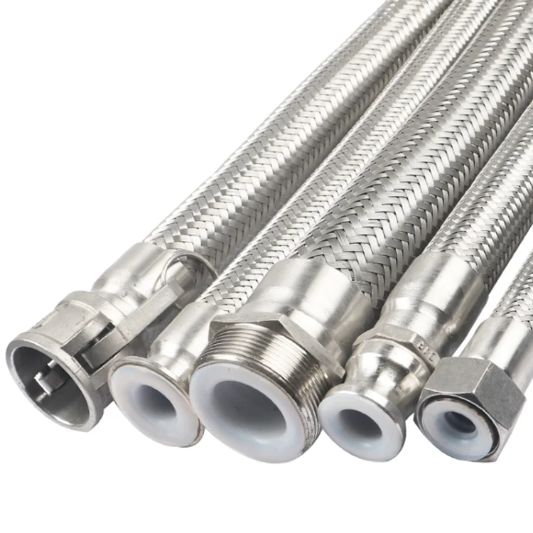 SAE 100 R14 Hydraulic Hose with PTFE Tube /stainless steel 304 braided hose