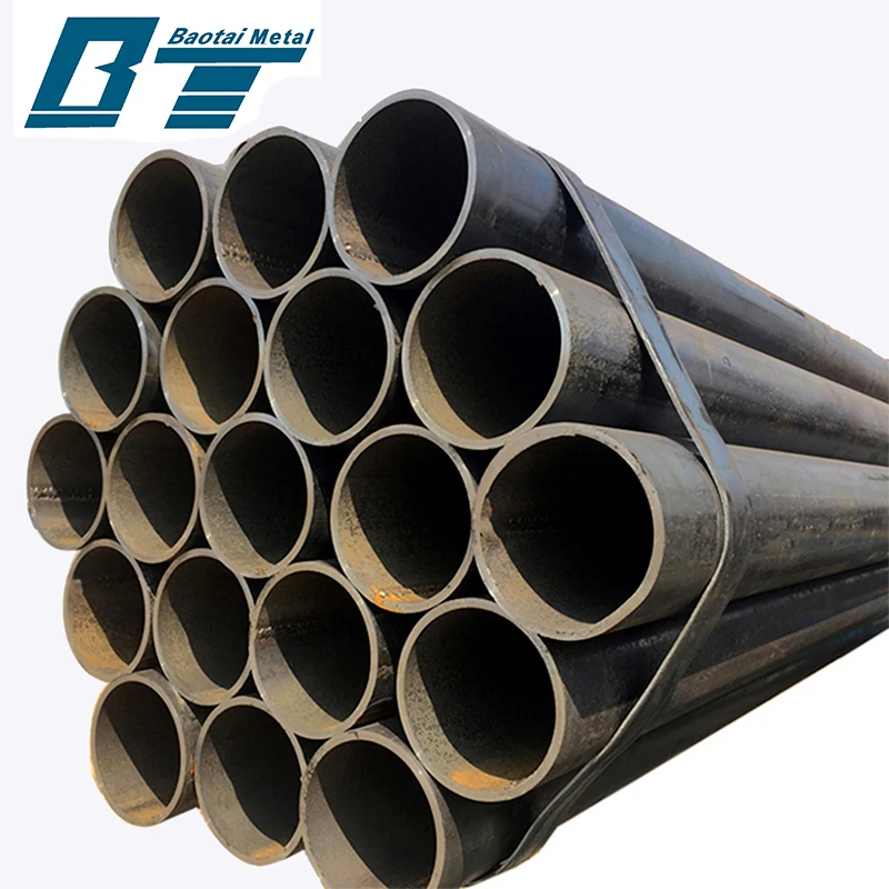 Sch40 Ss330 Sm400A E275A S235jr Ms CS Seamless Pipe Tube Price API 5L ASTM A106 Seamless Carbon Steel Pipe
