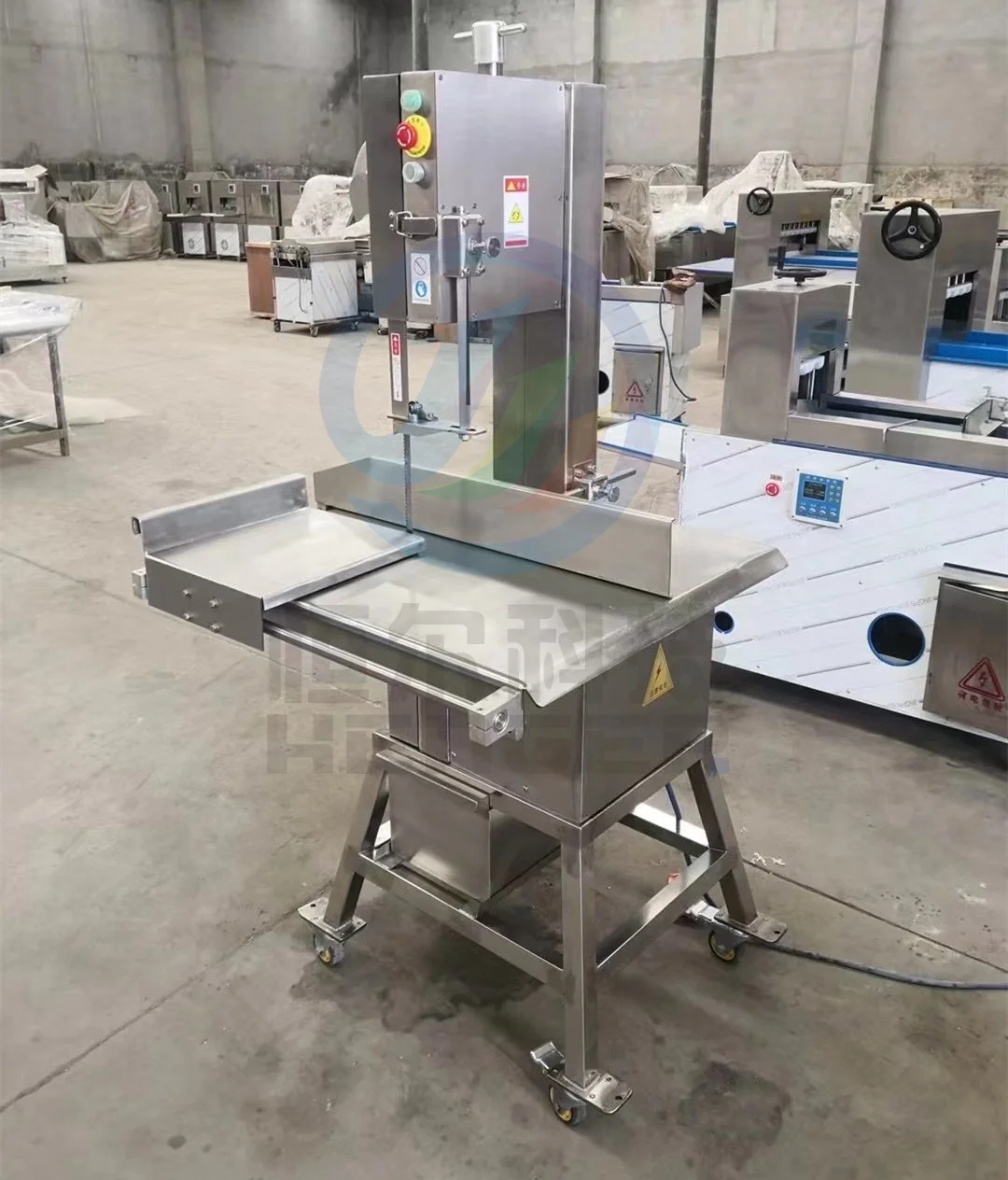 Automatic Bone Saw Meat Cutting Machine and Meat Processing equipment