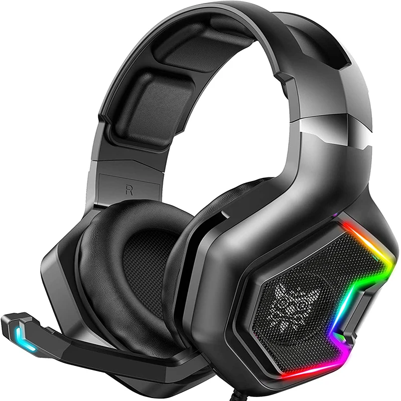 Новые популярные профессиональные наушники для геймеров bengoo g9000 stereo g2000 игровая гарнитура с шумоподавлением Микрофон RGB подсветка для ПК PS5