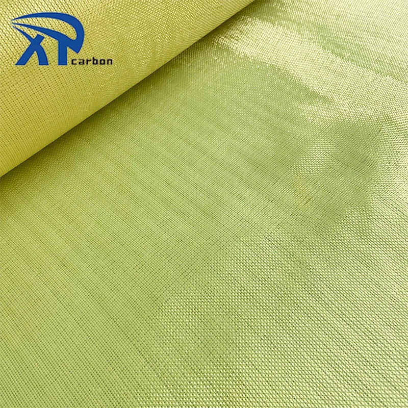 High strength kevlar fireproof fabric para Aramid Material Fabric Ud Aramid Fiber Fabric 200D60g