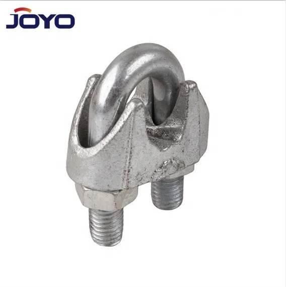 wire rope clip,Galvanized US type malleable steel wire rope clip,ISO9001:2015,CE certification