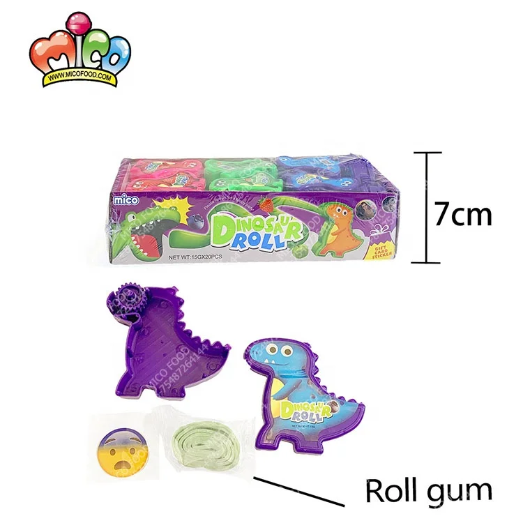 KITTY HAWK FRUIT BUBBLE ROLL BUBBLE GUM CANDY