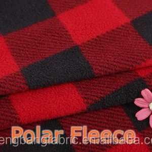 plaid polar fleece