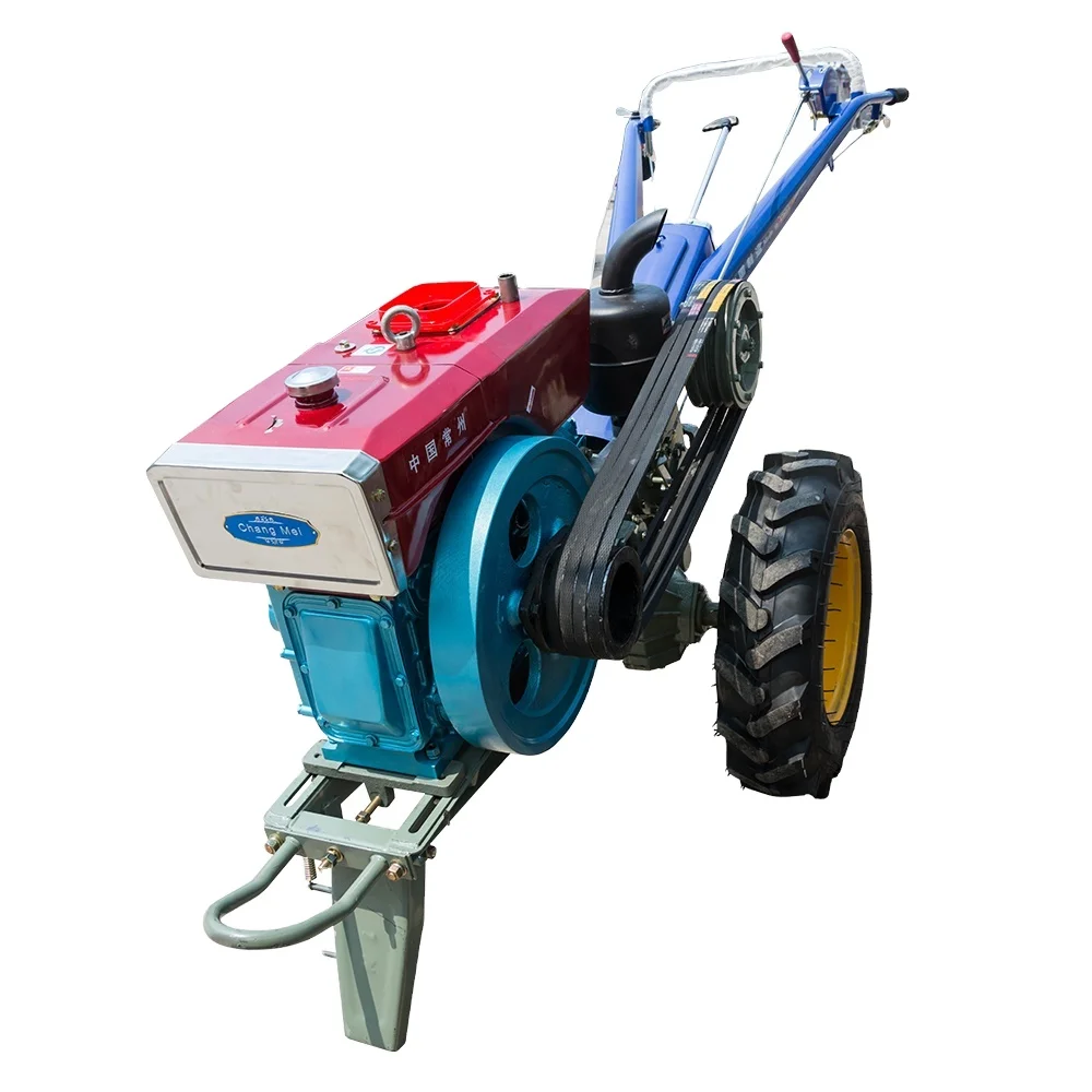 Low Price 12HP 15HP Rotary Hoe Two Wheel Walking Tractor